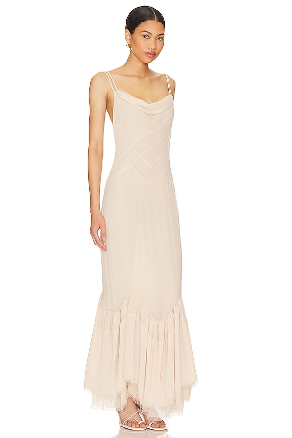 view 2 of 3 Amata Gown in Ivory