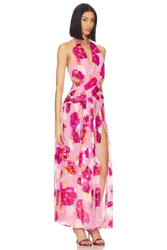 view 2 of 3 ВЕЧЕРНЕЕ ПЛАТЬЕ NYOMI in Pink Floral