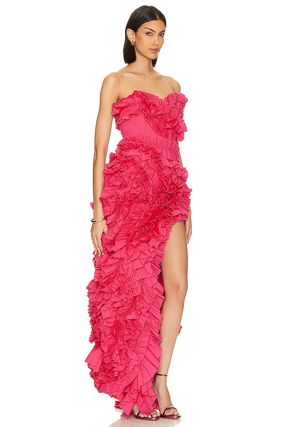 view 2 of 3 VESTIDO LARGO ARYA in Party Pink