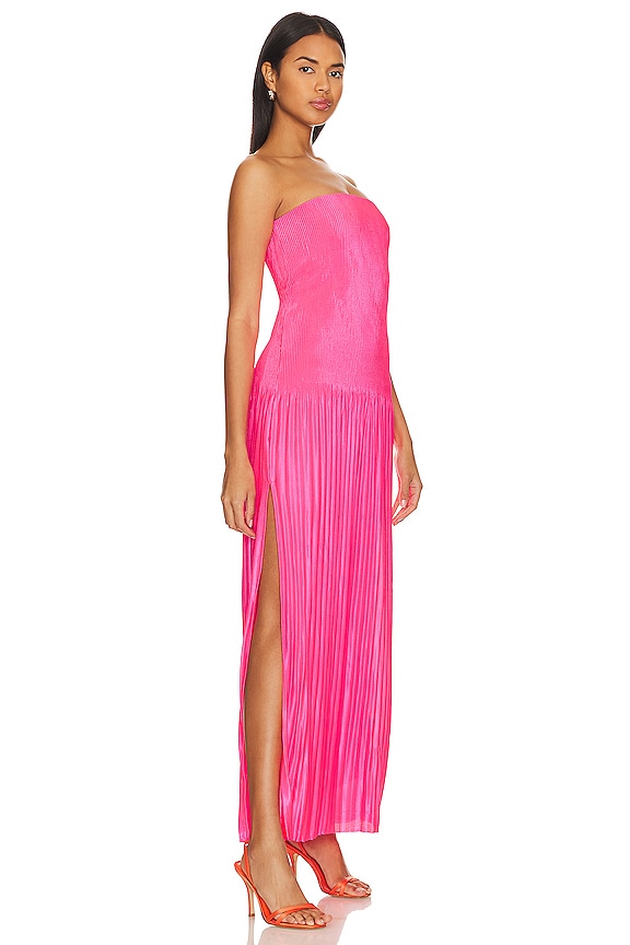 view 2 of 3 Anita Maxi Dress in Bright Pink