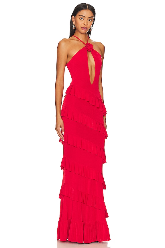 view 2 of 3 ROBE BRAY in Bright Red