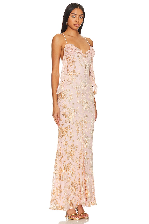 view 2 of 4 Jamela Gown in Blush Pink