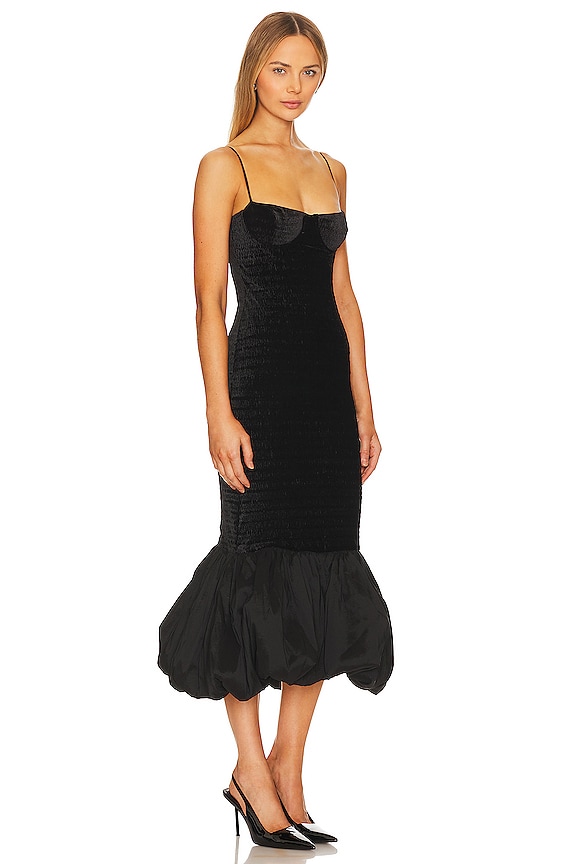 view 2 of 3 Dahlia Midi Dress in Black