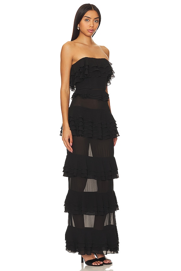 view 2 of 3 VESTIDO LILY in Black