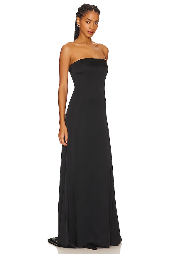 view 2 of 3 Cambria Gown in Black