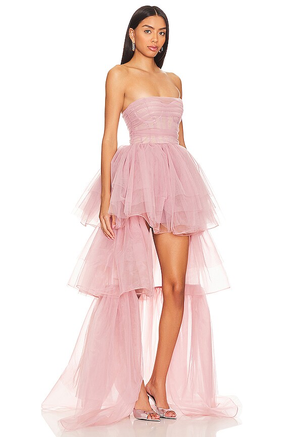 view 2 of 3 ROBE DE SOIRÉE PAULA in Mauve