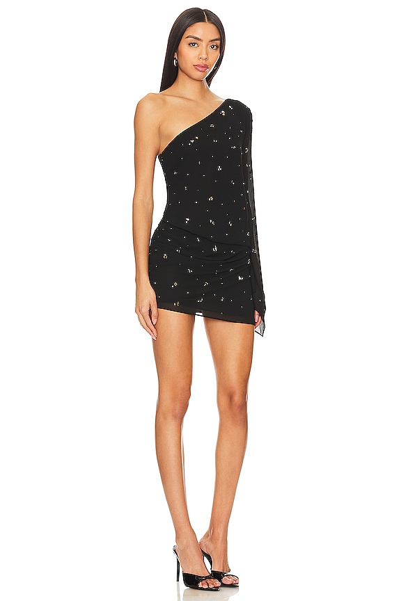 view 2 of 4 Ondine Mini Dress in Black