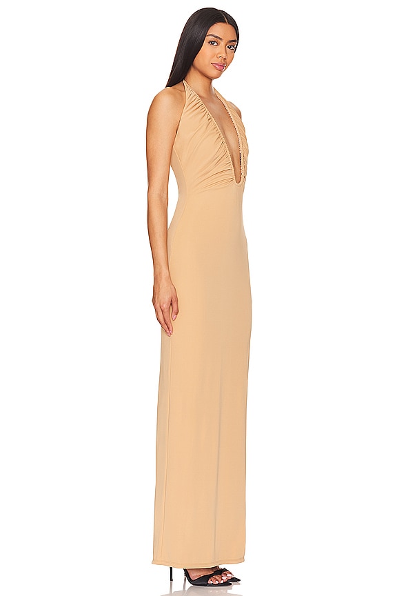 view 2 of 3 Emaline Maxi Dress in Caramel