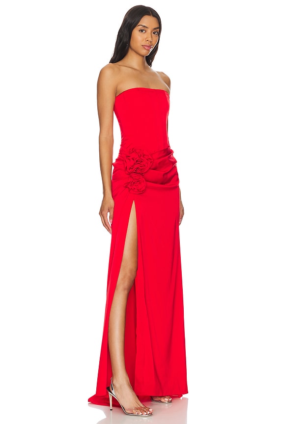 view 2 of 3 Jake Gown in Red