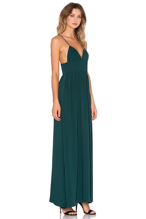 view 2 of 3 MUSE マキシドレス in Deep Green