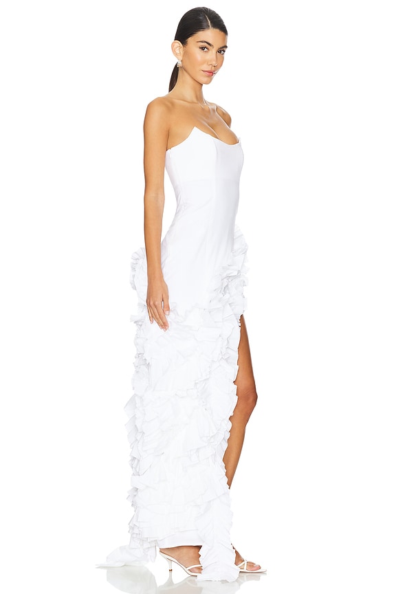 view 2 of 4 Arabella Gown in White