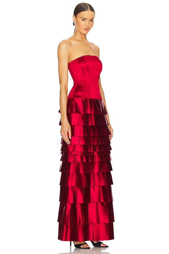 view 2 of 3 ВЕЧЕРНЕЕ ПЛАТЬЕ ECHO in Red