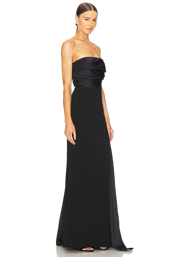 view 2 of 4 Amira Gown in Black
