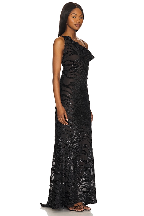 view 2 of 4 The Selene Maxi Dress in Black