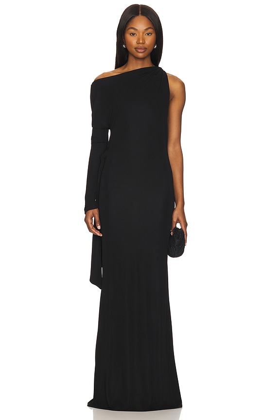 view 2 of 4 The Shuri Maxi Dress in Black