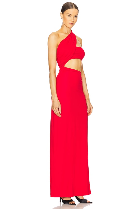 view 2 of 4 IRELINA ガウン in Red