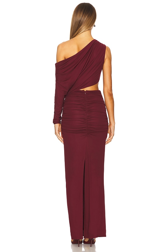 noda maxi dress burgundy NBD Yahaira in Oxblood Due to the nature