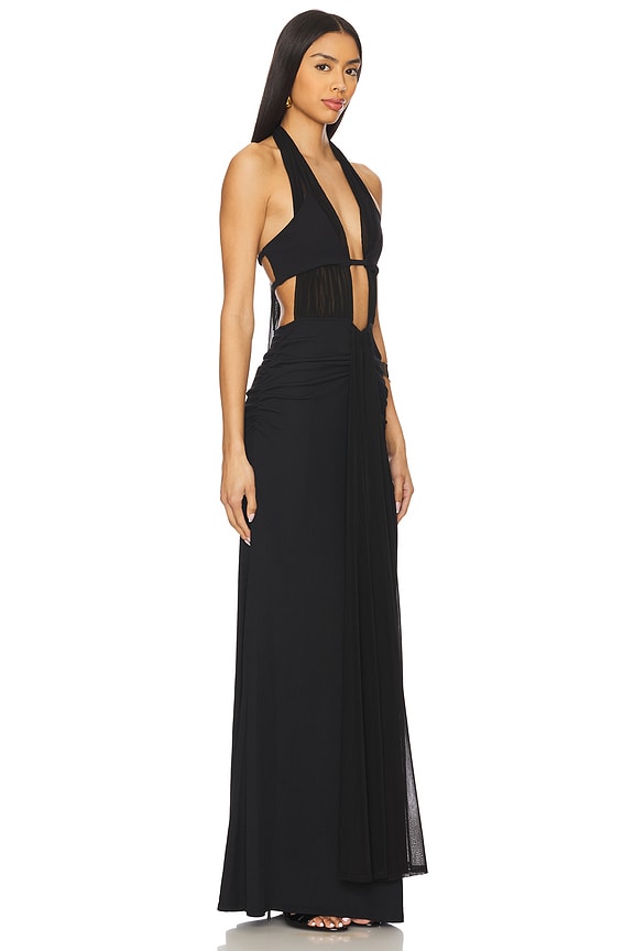view 2 of 3 MAXI 원피스 in Black