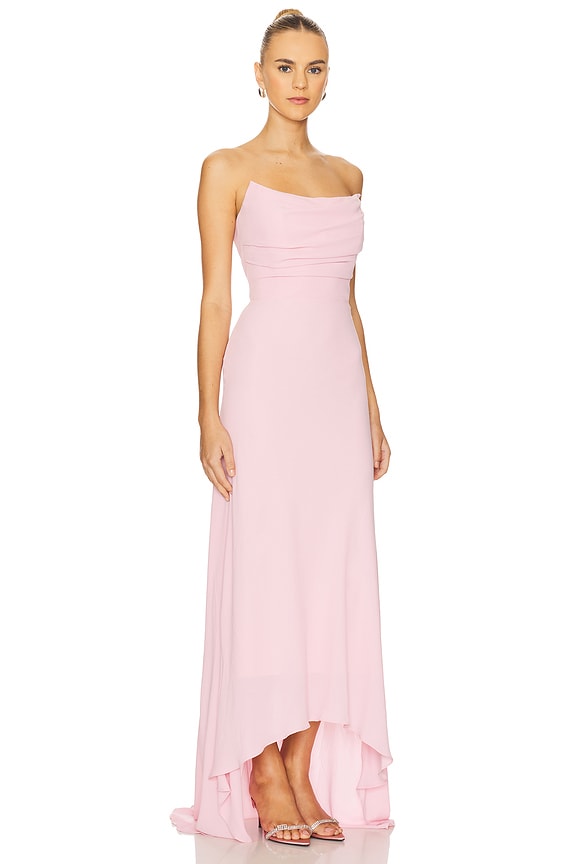 view 2 of 3 Renee Gown in Light Pink