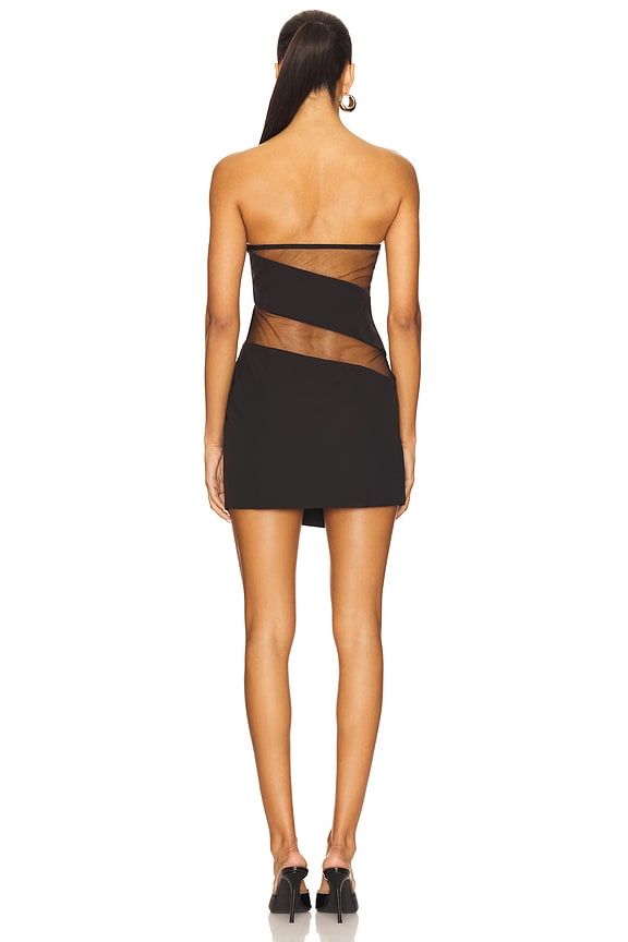 Jayla Mini Dress in Black View 3 of 3