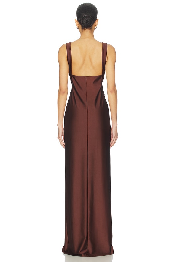 Shilpa Gown in Brown View 3 of 3
