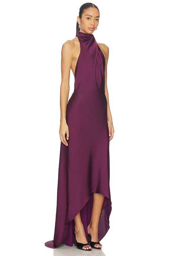 view 2 of 3 Sadie Dress in Plum