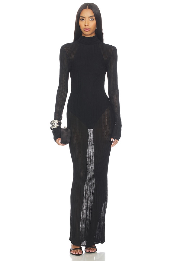 view 2 of 4 VESTIDO PRANJAL in Black