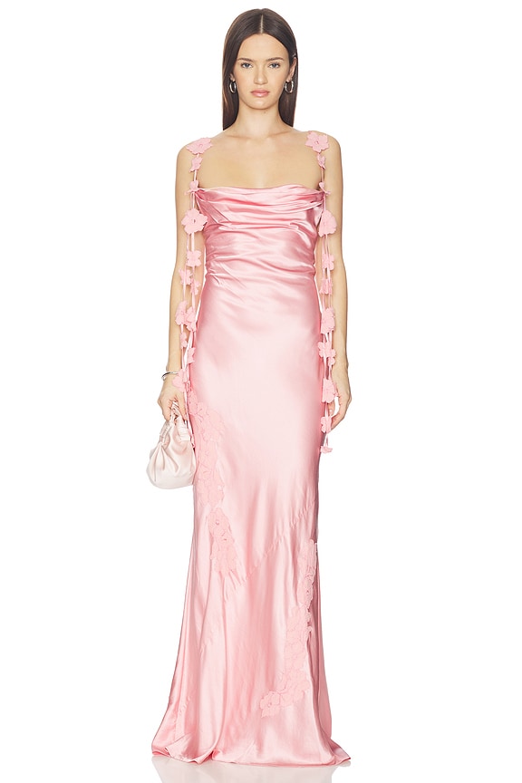 view 1 of 4 Inaya Gown in Blush