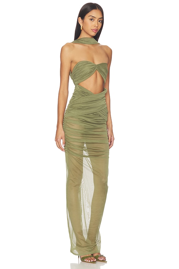 view 2 of 3 МАКСИ REKHA in Moss Green