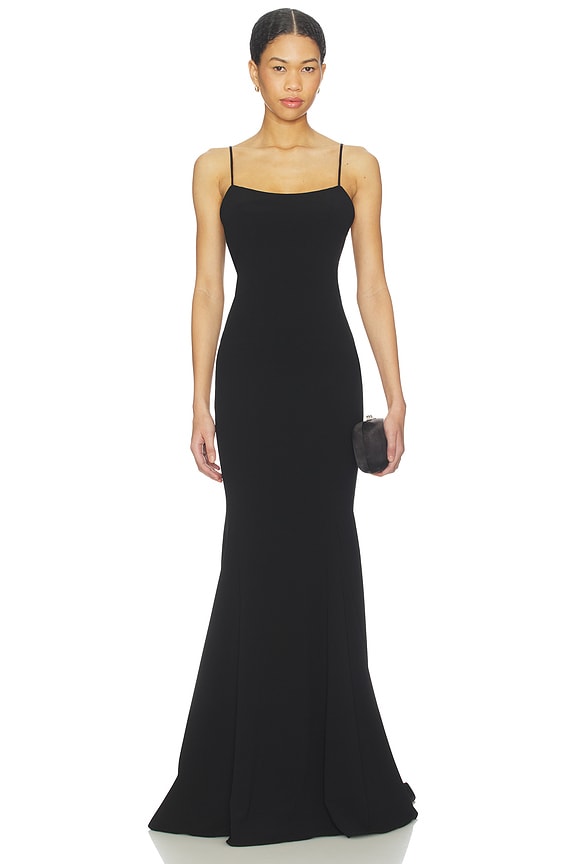 view 2 of 4 VESTIDO LARGO TAMSIN in Black