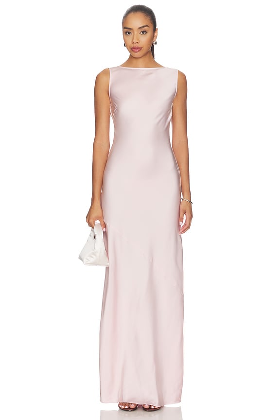 view 2 of 4 ROBE DE SOIRÉE NAZIA in Baby Pink