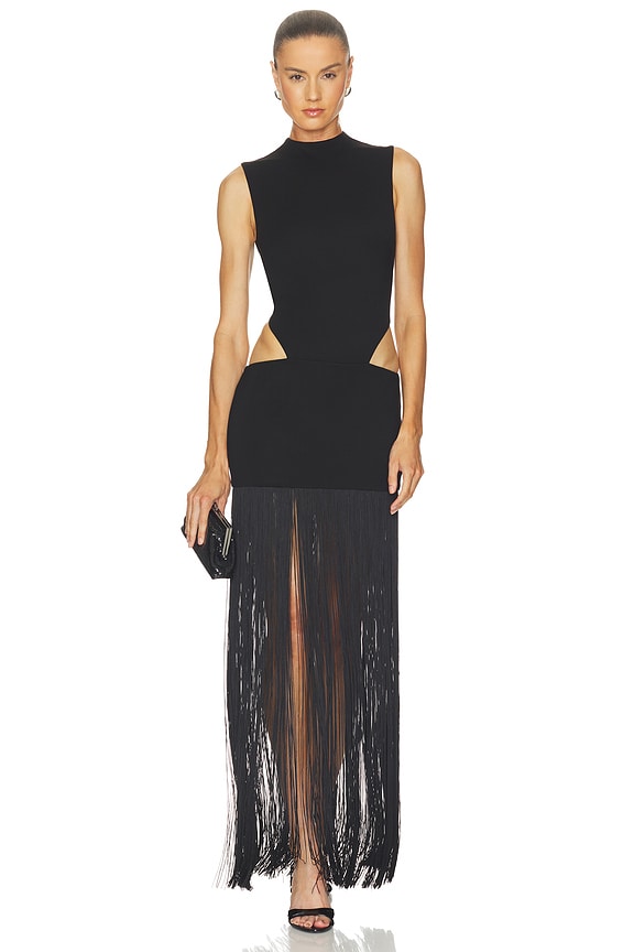 view 1 of 4 VESTIDO SHABANA in Black