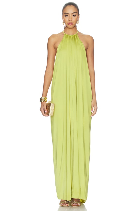 view 1 of 3 ROBE DE SOIRÉE MAHIRA in Citron