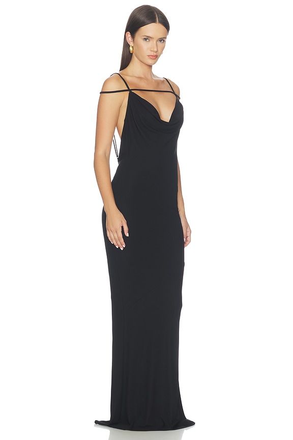 view 2 of 3 Malini Gown in Black