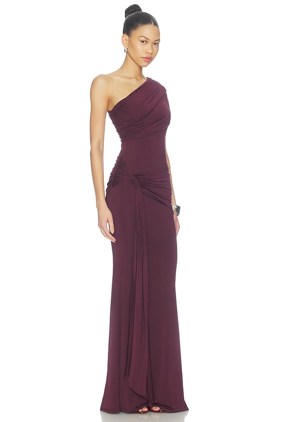 view 2 of 4 Rani Gown in Plum