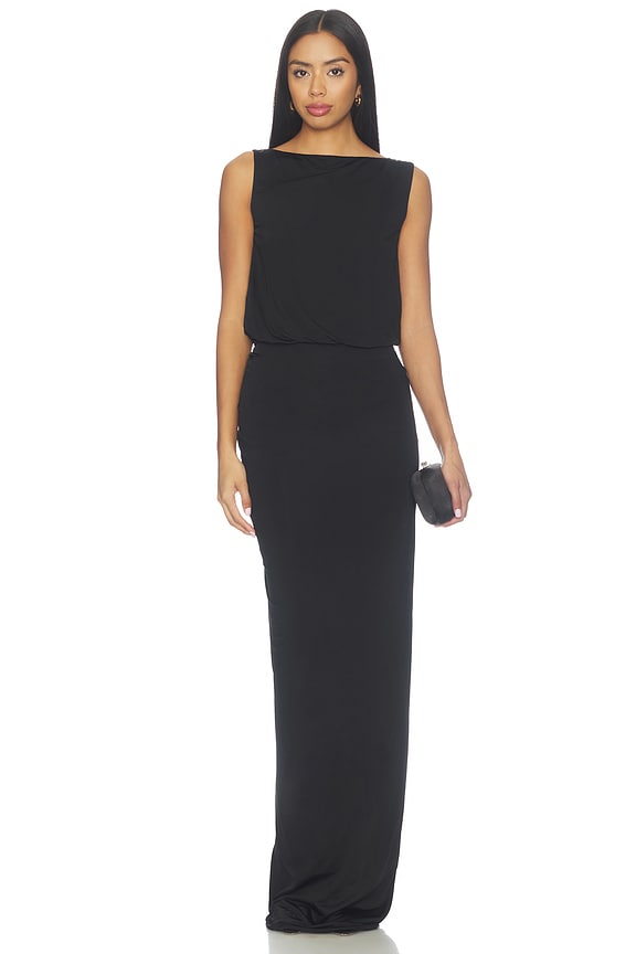 view 2 of 3 Shobha Gown in Black