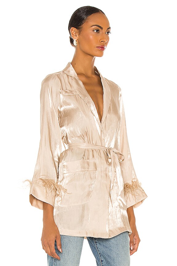 view 2 of 4 Cora Robe in Nude