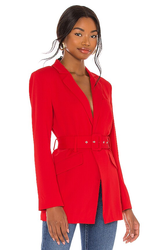 view 2 of 4 Niko Blazer in Red
