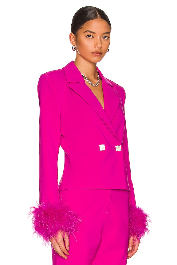 view 2 of 4 ELISHA ブレザー in Fuchsia