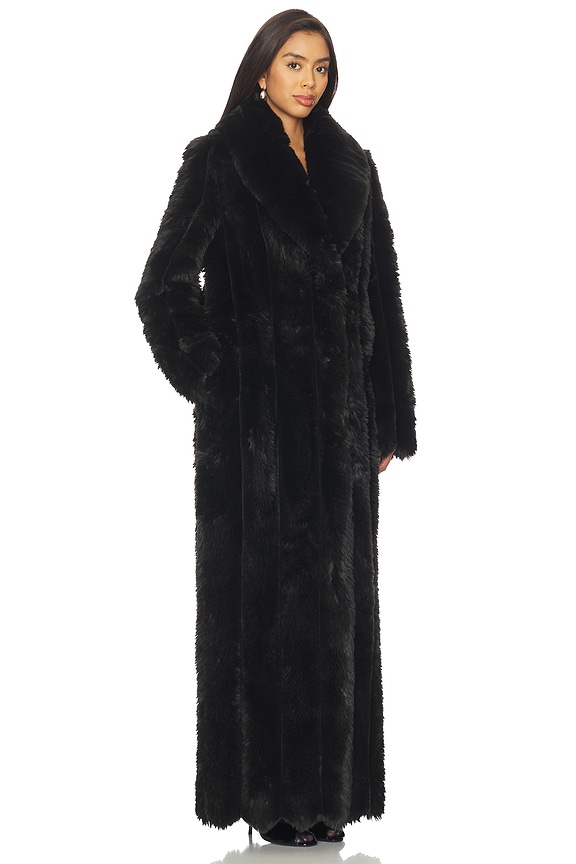 NBD Nadia Long Coat in Black | REVOLVE