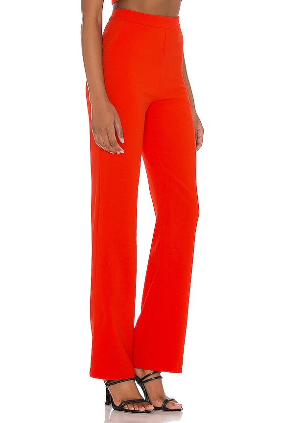 view 2 of 4 PANTALÓN TOPAZ in Red Orange