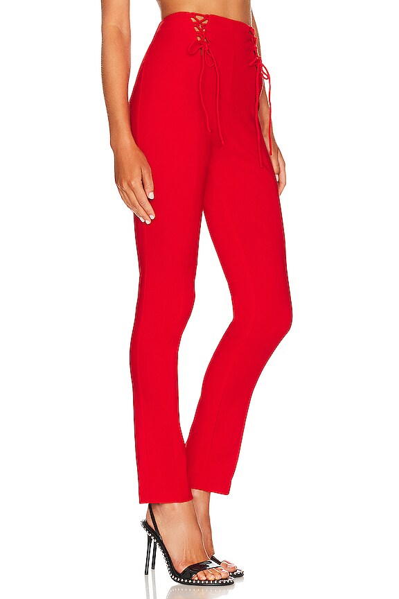 view 2 of 5 Alessia Pant in Red