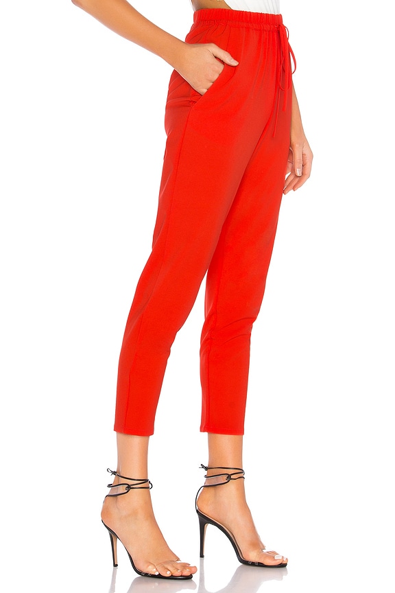 view 2 of 4 x NAVEN Anne Pants in Neon Red