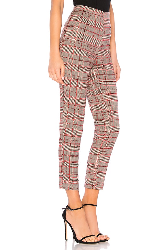 view 2 of 5 Monroe Skinny Pant in Tan & Red