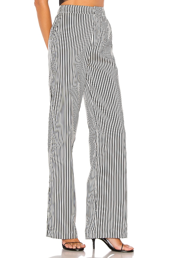 view 2 of 5 PANTALON LUCY in Black & White