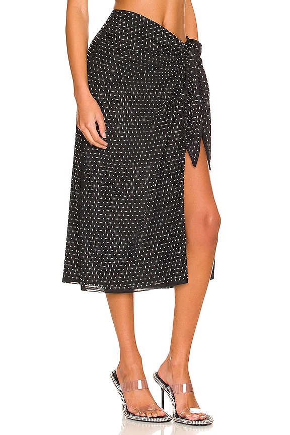 view 2 of 5 Ilaria Midi Skirt in Black