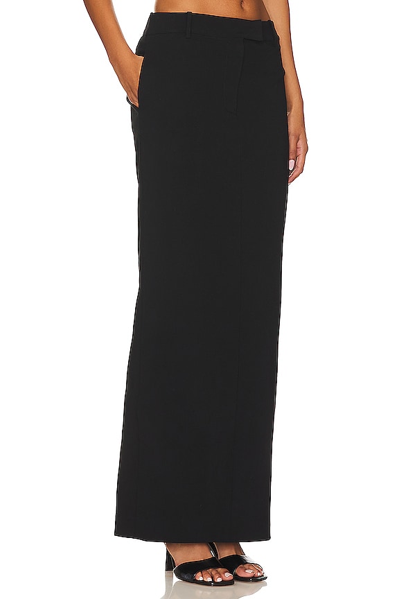 view 2 of 4 Tia Maxi Skirt in Black