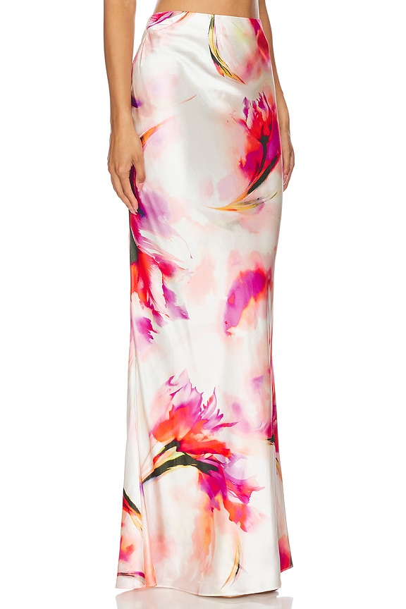 view 2 of 4 Feyra Maxi Skirt in Pink Floral