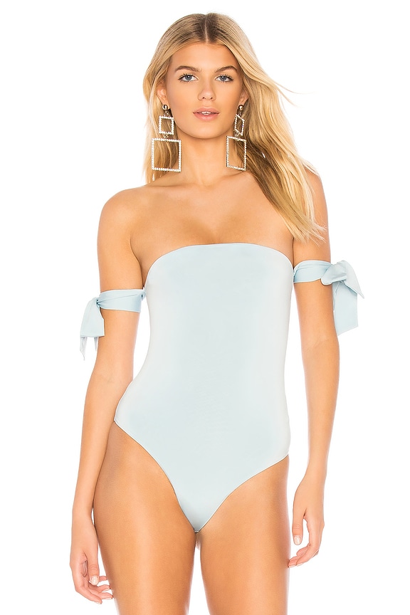 view 2 of 5 BODY CON LAZO EN LA MANGA EDEN in Cloud Blue