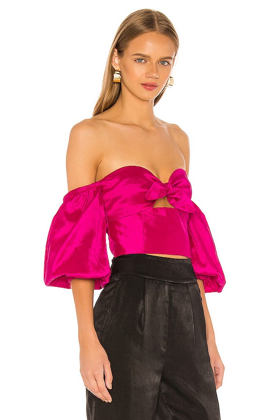 view 2 of 4 Panya Top in Hot Pink